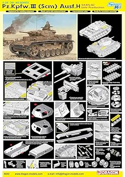 Amazon | ドラゴン 1/35 Sd.Kfz.141 III号戦車 5cm砲 H型 後期